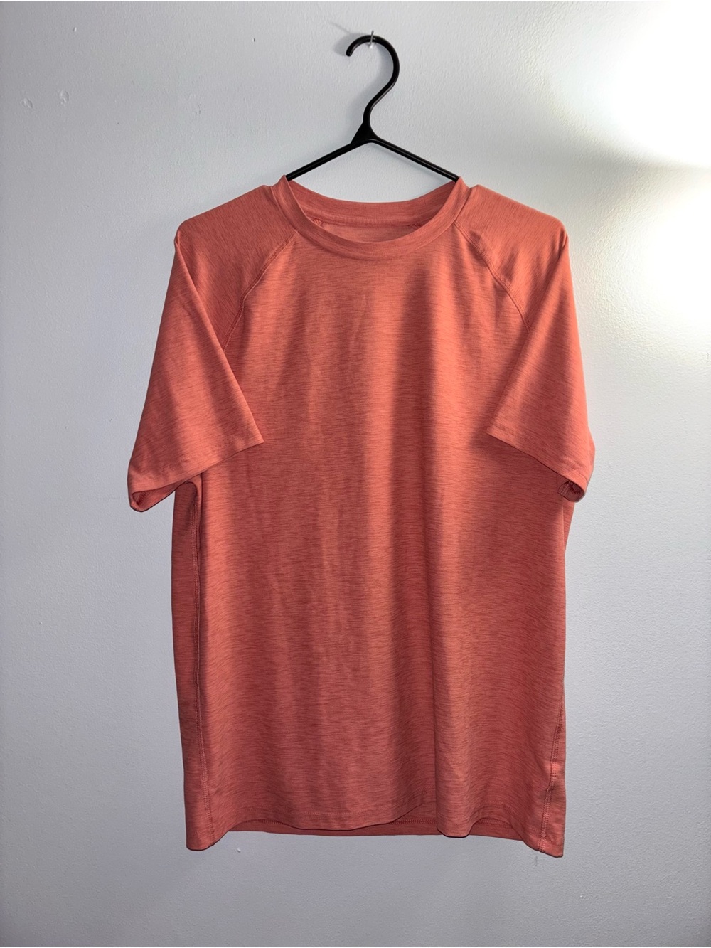 GAP Men's Short Sleeve Crew Tee in Coral